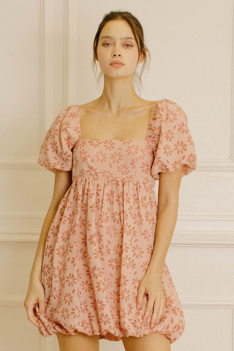 Dayana Daisy Bloom Mini Dress Front