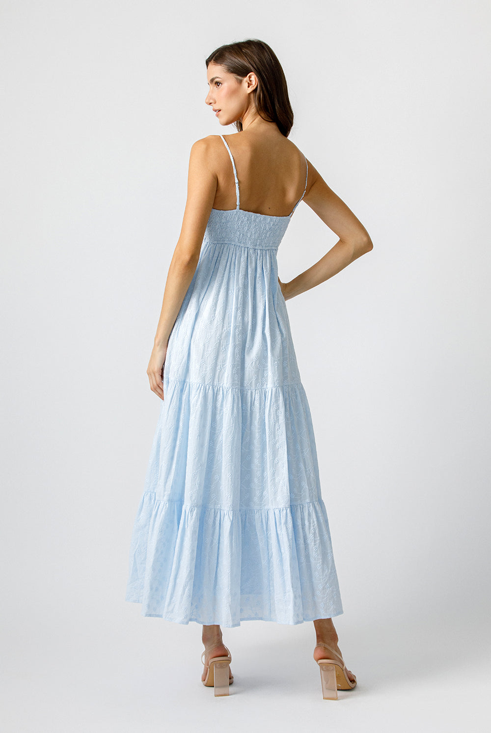 Sweet Summer Bow Maxi Dress Back