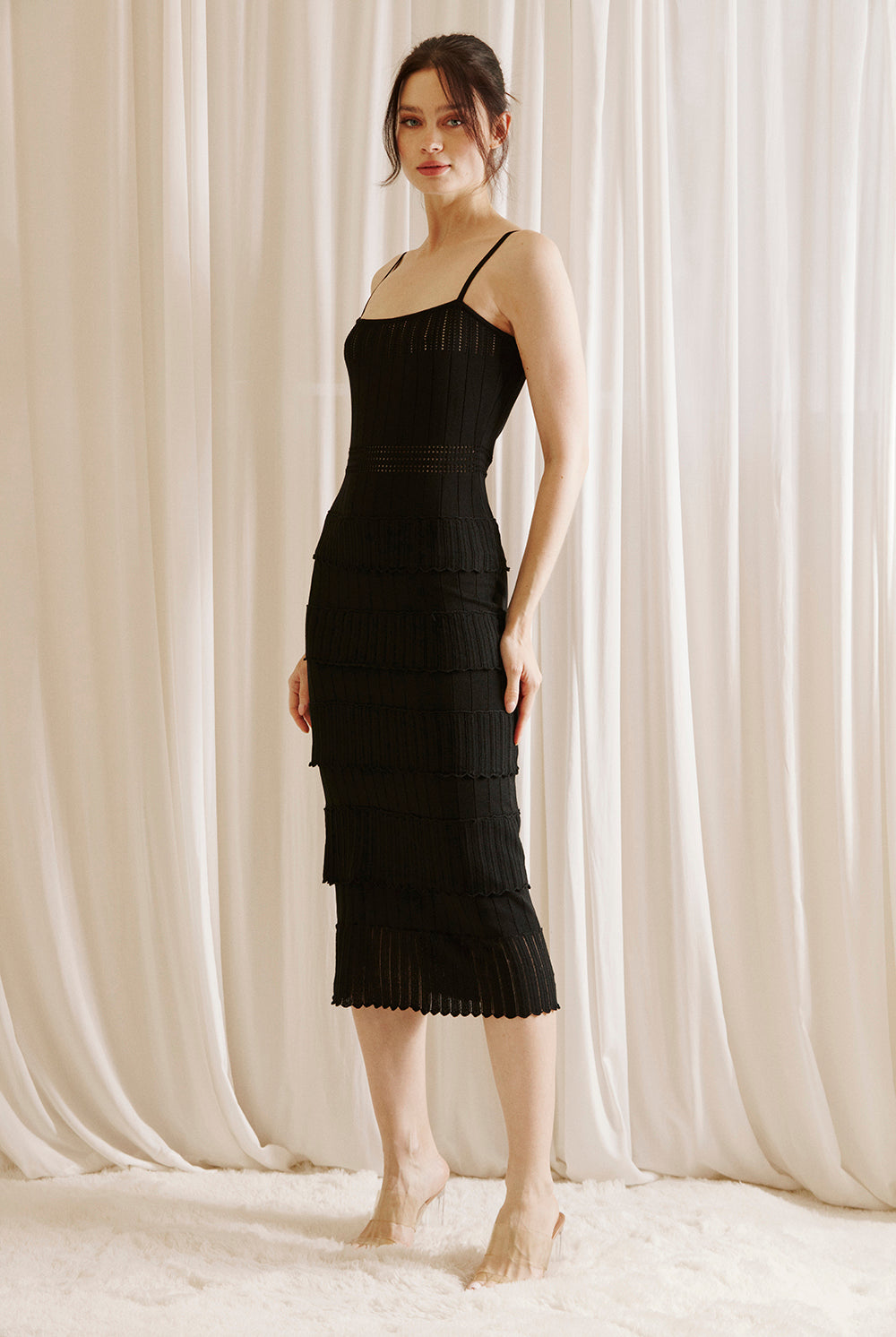 Priscilla Bodycon Dress Side