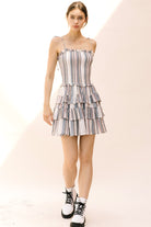 Winona Multicolor Striped Dress Alternative