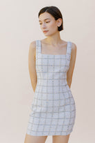  Ailani Tweed Mini Dress Front