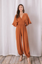 Meritt Dolman Sleeve Jumpsuit Front