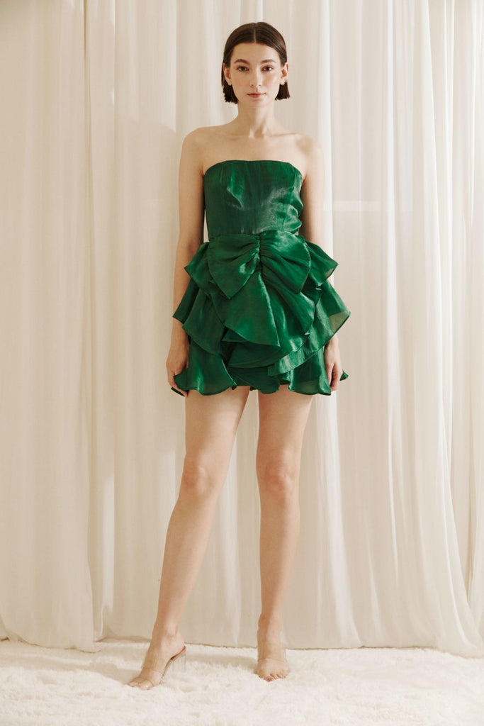 Elsa Green Strapless Dress Alternative