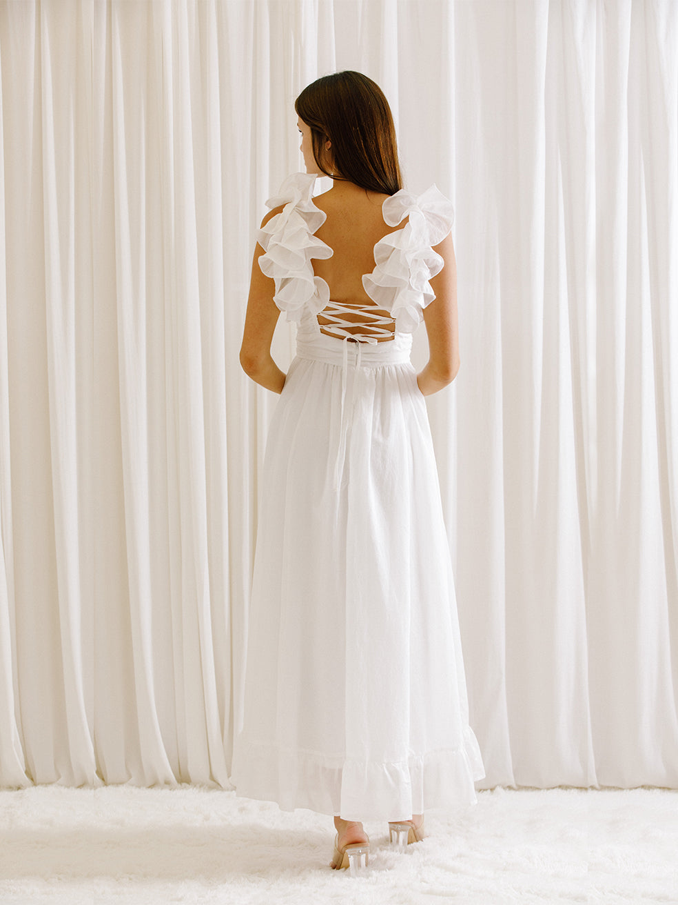 Tatiana White Maxi Dress Alternative