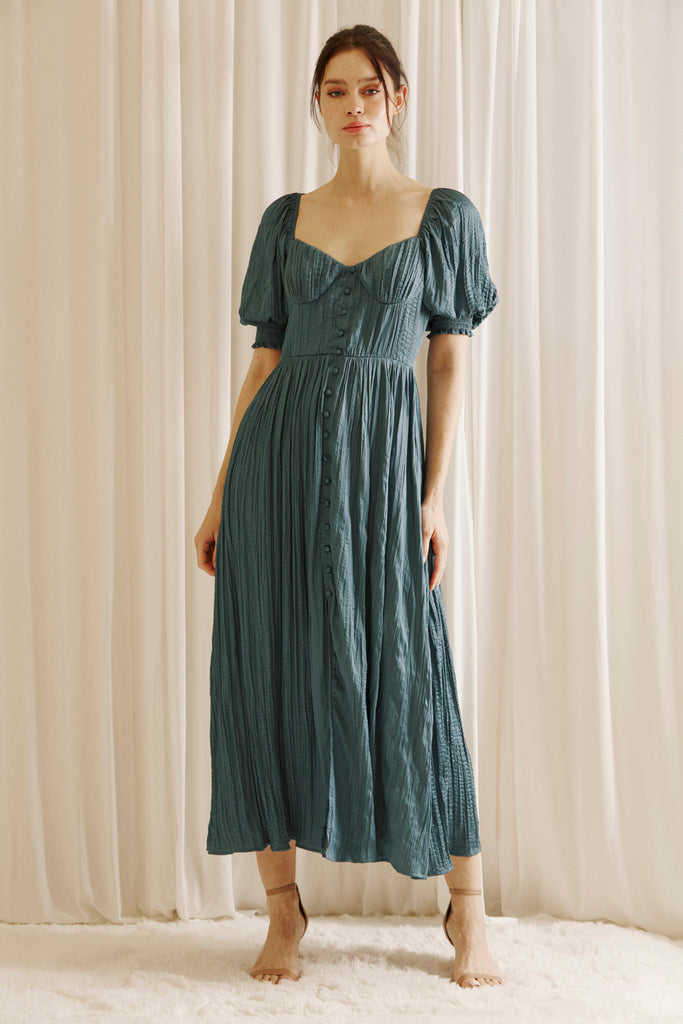 Alana Textured Maxi Dress