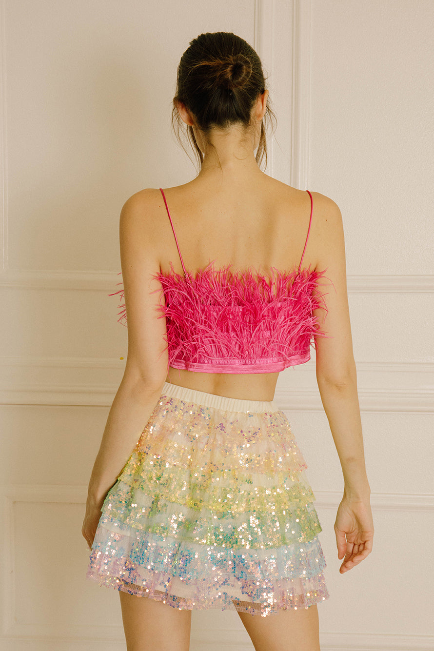 Vera Rainbow Pastel Skirt Alternative