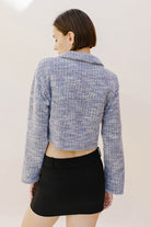 Uma Cropped Tweed Jacket Back