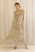 Harper Paisley Print Maxi Dress Alternative