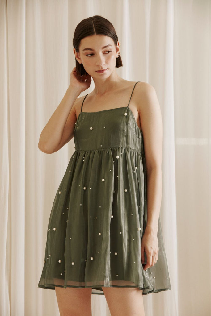 Milena Pearl Mini Dress Alternative