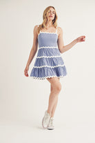 Ariel Tiered Mini Dress Alternative