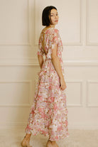 Delilah Floral Maxi Dress Side
